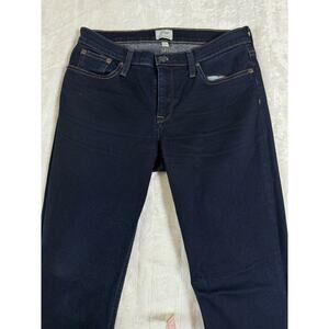 J.Crew Matchstick Classic Jean Dark Wash Straight Slim Classic Rinse Size 27